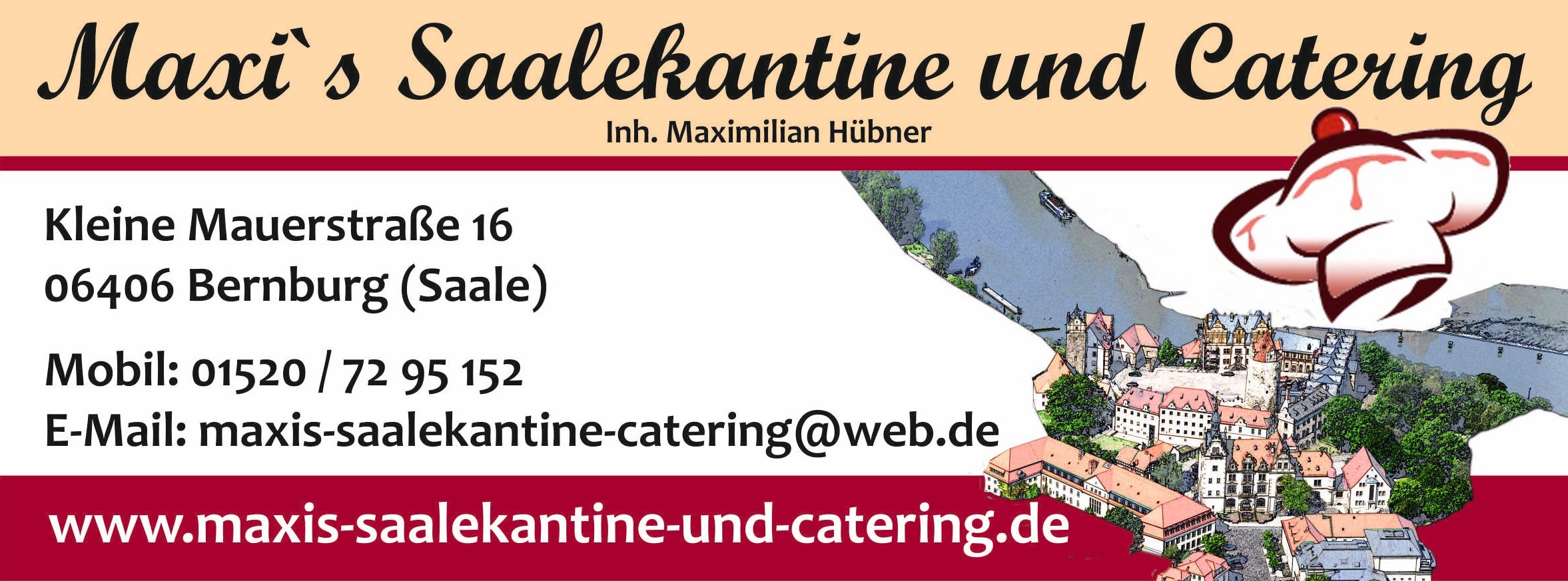 Maxis Saalekantine und Catering